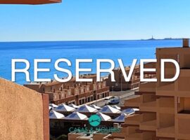 Modern refurbished studio with terrace and sea views in La Manga